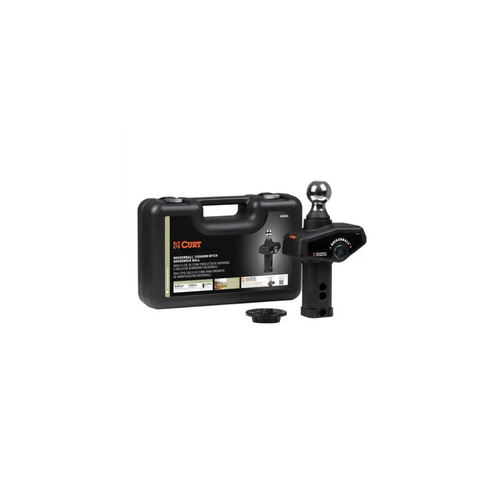 RockerBall - 2-5/16" Cushion Hitch Gooseneck Ball for B&W Hitches - CUR60654